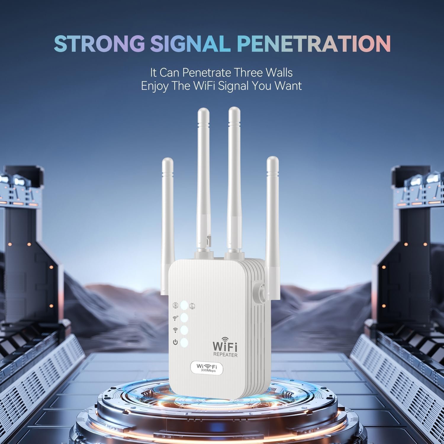 2024 WiFi Extender Signal Booster 1200mbps Wifi Amplifier 5G Wireless Wifi Repeater For Home Repeater with Ethernet Port